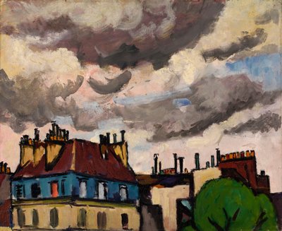 Toits et nuages, Paris, 1910-1912 - Henry Lyman Saÿen