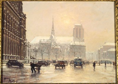 Notre-Dame vue de la Place de l