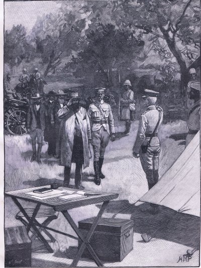 La reddition de Cronje, illustration de l