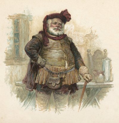 Falstaff de Henry IV, Partie 1 - Henry Marriott Paget