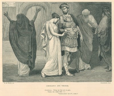 Illustration pour Coriolan - Henry Marriott Paget