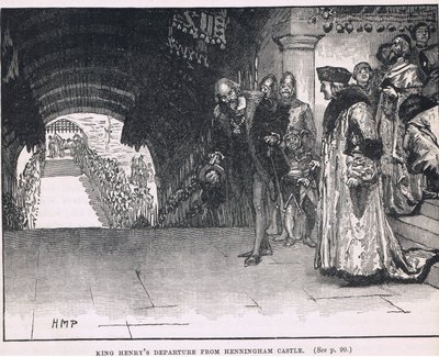 Départ du roi Henri de Henningham Castle 1506 - Henry Marriott Paget