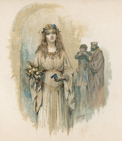 Ophelia de Hamlet - Henry Marriott Paget