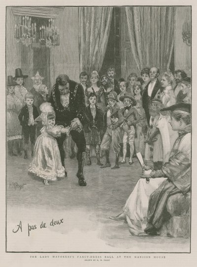 Bal costumé de la Lady Mayoress à Mansion House - Henry Marriott Paget