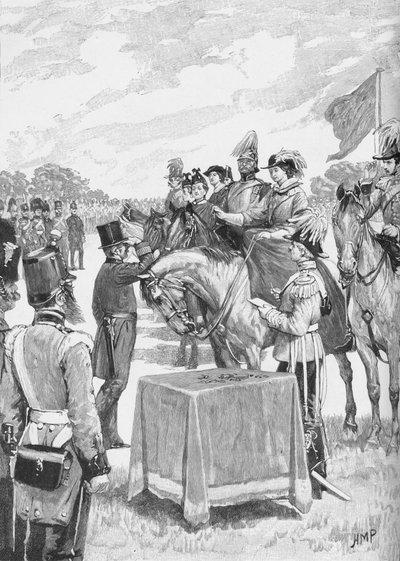 La reine présidant à la première distribution de la Croix de Victoria, vers 1890 - Henry Marriott Paget