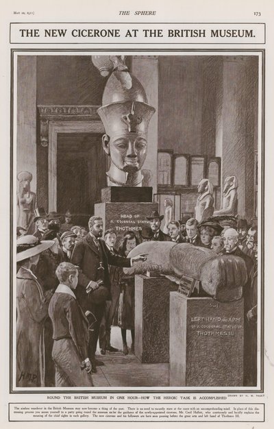 Le nouveau Cicérone au British Museum - Henry Marriott Paget