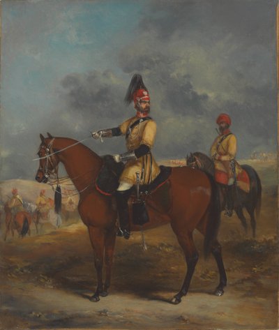 Un officier du 1er Cavalerie Irrégulière du Bengale - Henry Martens