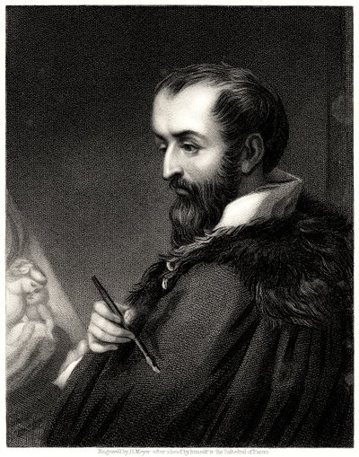 Correggio, 19ème siècle - Henry Meyer