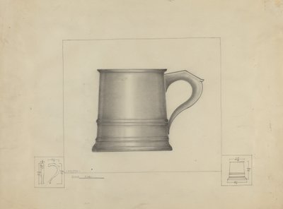 Chope en étain - Henry Meyers