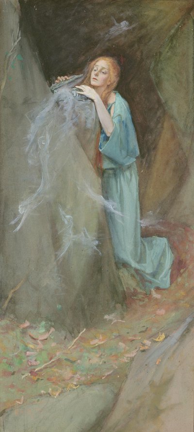 Étude pour Pandora, 1902 - Henry Meynell Rheam