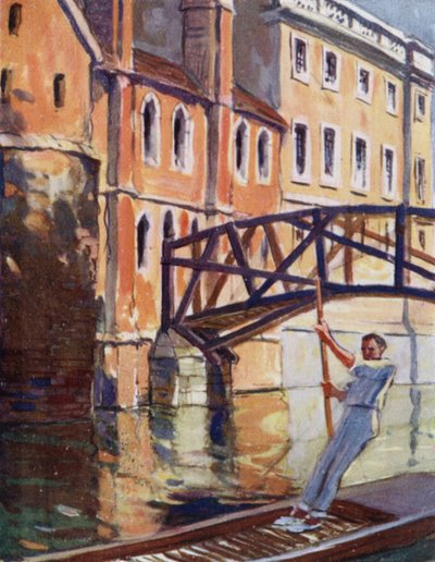 Punting, Queens College - Henry Morley