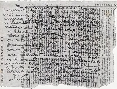 Fragment du journal de Stanley, illustration de 