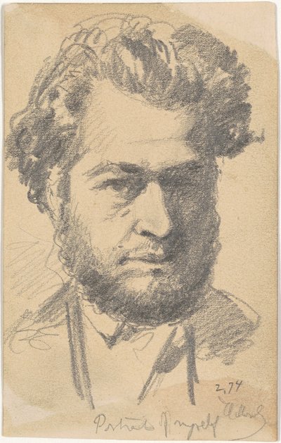 Portrait de moi-même - Henry Mosler