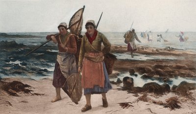 Le retour des pêcheuses - Henry Mosler