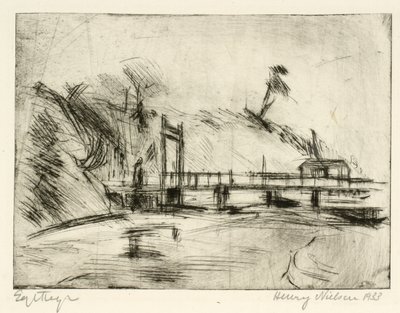 Pont sur le fossé de la forteresse - Henry Nielsen
