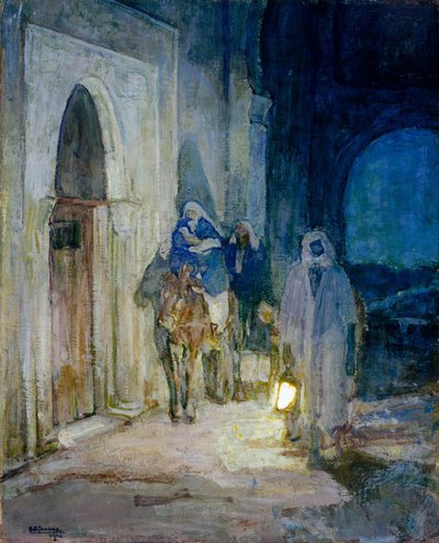 Fuite en Égypte - Henry Ossawa Tanner