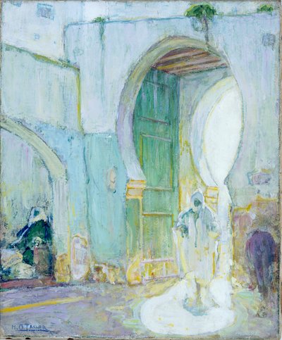Porte, Tanger, vers 1912 (huile sur toile) - Henry Ossawa Tanner
