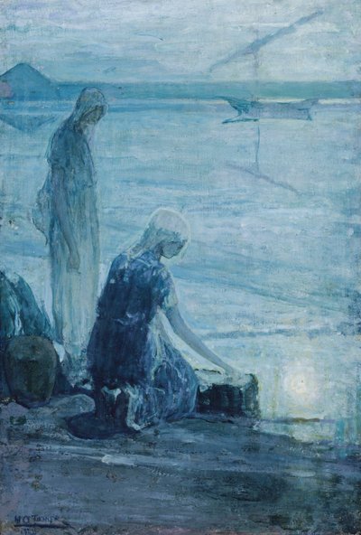 Moïse dans les joncs, 1921 - Henry Ossawa Tanner