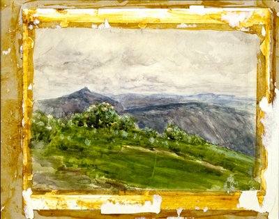 Paysage de montagne, Highlands, Caroline du Nord - Henry Ossawa Tanner