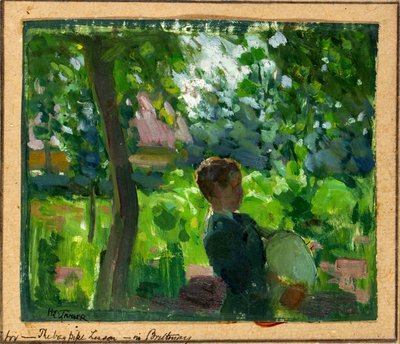 Étude pour la leçon de cornemuse - Henry Ossawa Tanner