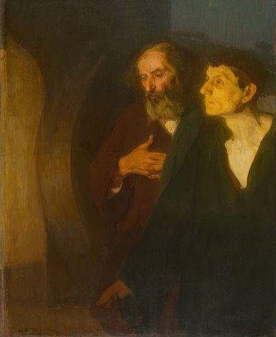 Les deux disciples au tombeau - Henry Ossawa Tanner