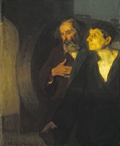 Les deux disciples au tombeau, c.1906 - Henry Ossawa Tanner