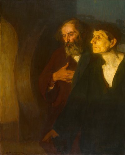 Les Deux Disciples au Tombeau, vers 1906 - Henry Ossawa Tanner