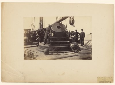 Mortier [sur la] goélette américaine C.P. Williams, Port Royal, S.C. - Henry P. Moore