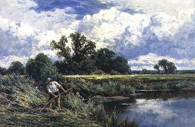 La rivière Lea, près de Broxbourne dans le Hertfordshire - Henry Parker