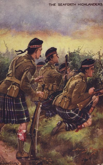 Les Highlanders de Seaforth - Henry Payne