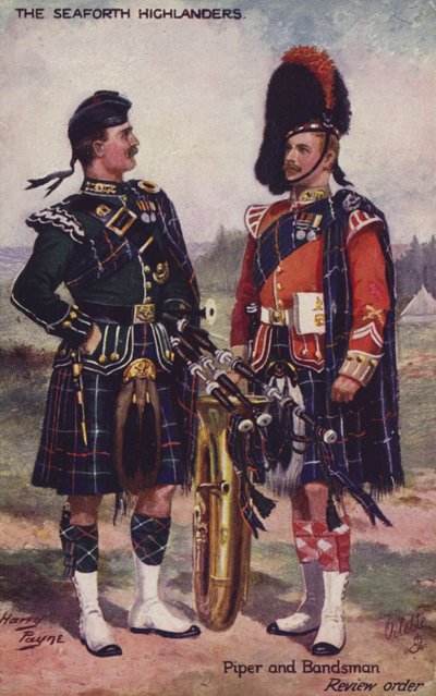 Les Highlanders de Seaforth - Henry Payne