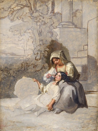 Paysans italiens - Henry Penry Williams
