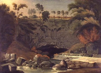 Porth-yr-Ogof, Brecknockshire - Henry Penry Williams