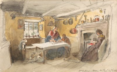Chez Mme Bulley, Hooe, près de Plymouth - Henry Perlee Parker
