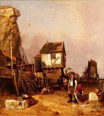 Pêcheurs avec leur prise près d