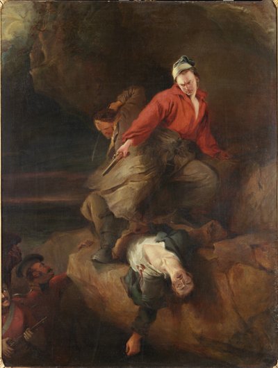 Contrebandiers attaqués - Henry Perlee Parker