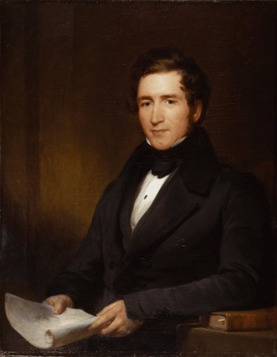 Portrait de Sir Joseph Paxton, mai 1836 - Henry Perronet Briggs