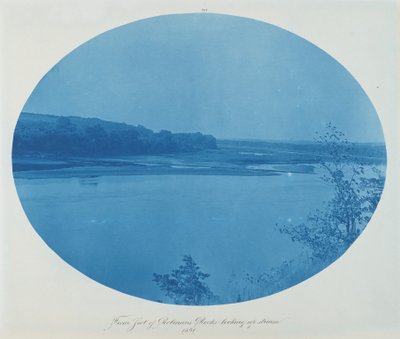 Depuis le pied du rocher de Robinson regardant en amont - Henry Peter Bosse