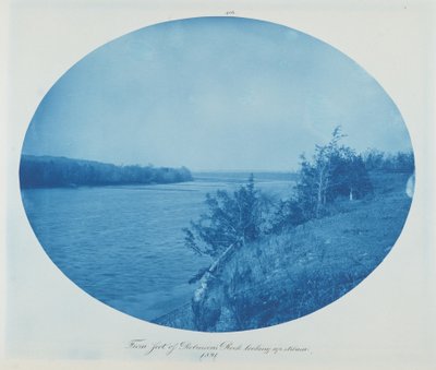 Du pied du rocher de Robinson regardant en amont - Henry Peter Bosse