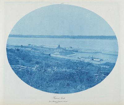 Rocher de garde, canal des rapides de Des Moines L.W. - Henry Peter Bosse