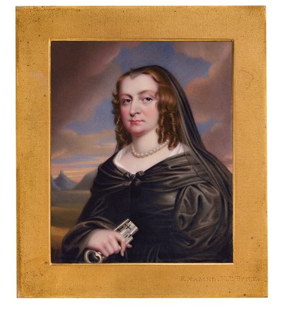 Lady Bankes, née Mary Hawtrey - Henry Pierce Bone