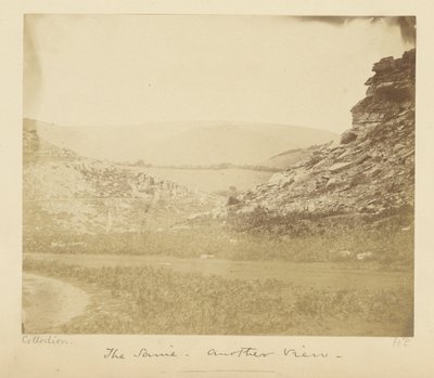 La même chose, une autre vue [Vallée des rochers] - Henry Pollock