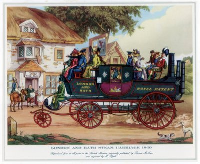 Carrosse à vapeur de Londres et Bath, 1840, vers 1800-1840 - Henry Pyall