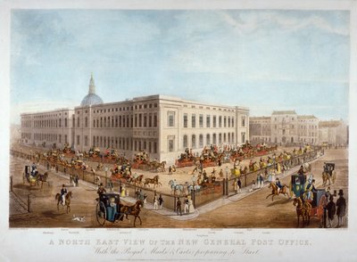 Le nouveau bureau de poste général, Londres - Henry Pyall