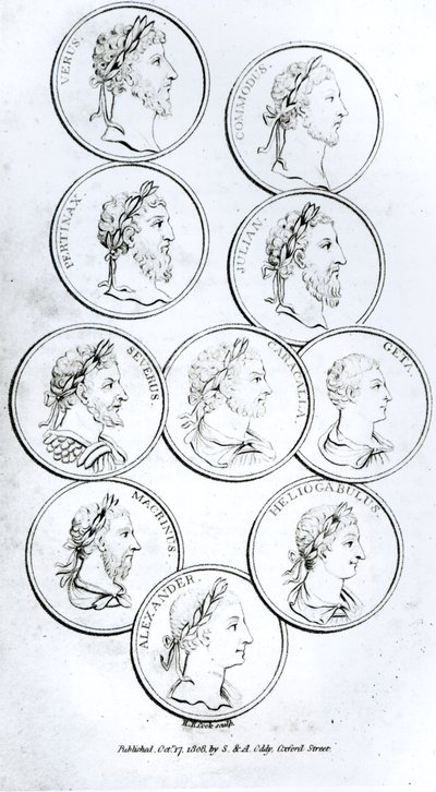 Portraits des empereurs romains, de 