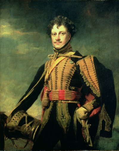 Lt. Col. Sir John James Fraser en uniforme de hussard - Henry Raeburn