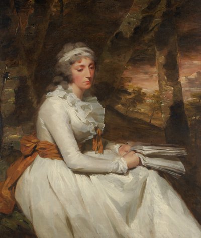 Mme Richard Alexander Oswald Louisa Johnston, née vers 1760, décédée en 1797, vers 1794 - Henry Raeburn