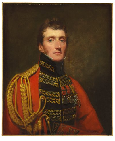 Portrait du Lieutenant Général William Stuart, mi-longueur, en uniforme - Henry Raeburn