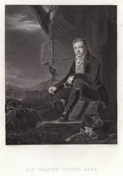 Portrait de Sir Walter Scott - Henry Raeburn