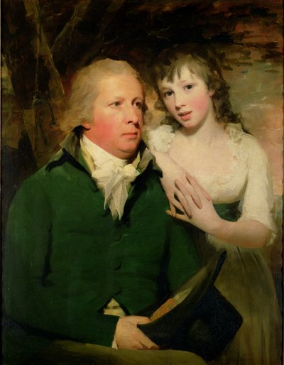 Sir Alexander Don avec sa fille Elizabeth - Henry Raeburn
